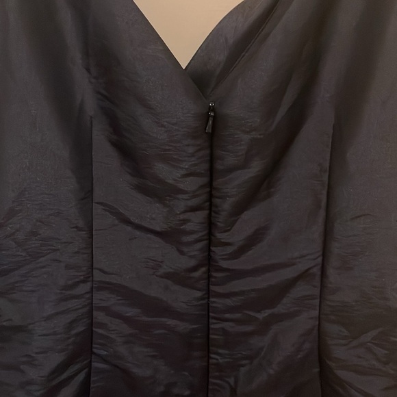 Impression Bridal formal dress, women’s size 14, black shiny - Picture 7 of 12